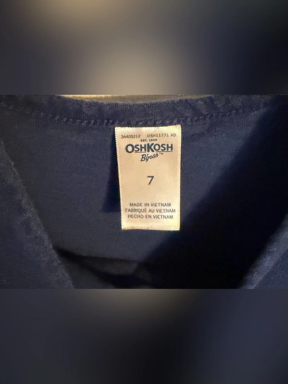 Unicorn Girls Oshkosh Top, Size 7